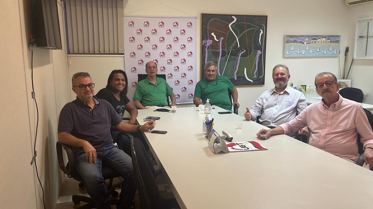 Presidente da UNI Global Union visita sede da UGT